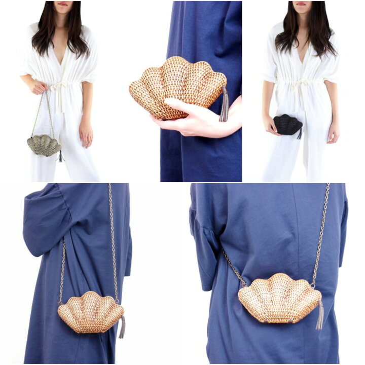 楽天市場】KAYU かごバッグ クラッチバッグ ショルダーバッグ 2way 