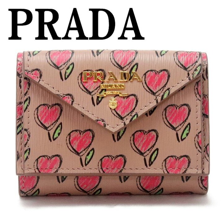 楽天市場】プラダ PRADA 財布 三つ折り財布 レディース VITELLO MOVE 