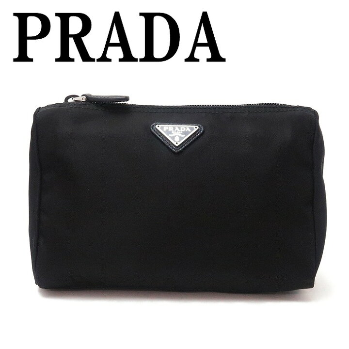 楽天市場】プラダ PRADA ポーチ コスメポーチ 化粧ポーチ NERO 1NA011 
