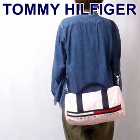トミーヒルフィガー TOMMY HILFIGER バッグ ハンドバッグ レディース ショルダーバッグ ボストンバッグ ダッフルバッグ ドラムバッグ ピンク 2way ミニ TH-6950006-673 ブランド 人気