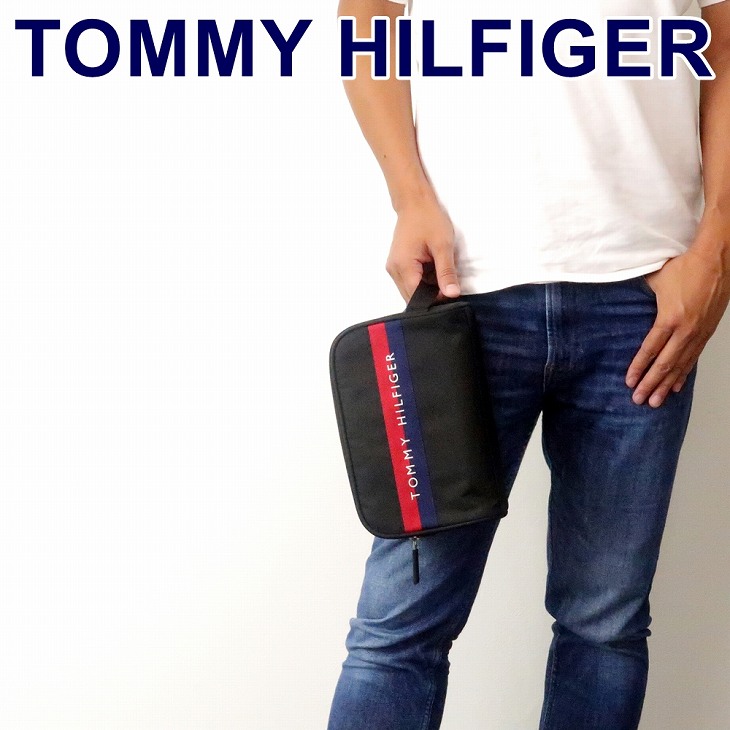 トミーヒルフィガー TOMMY HILFIGER バッグ メンズ クラッチバッグ セカンドバッグ TH-69J1141-001 ブランド 人気 |  贅沢屋