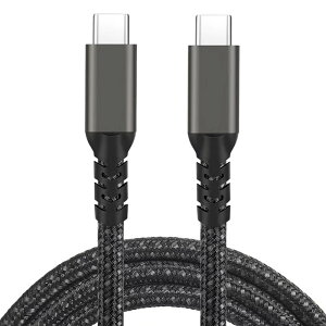 iC 1[g3[g@USB-C  USB-C P[u@ fh~@܂Ȃ@Thunderbolt3 ݊ eMarker USB 3.1Gen2Ή USB Type C to USB CP[u (Gen2) PD f[^] 10Gbps ő5A100Wd MacBook