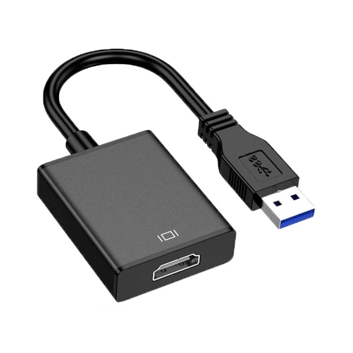  USB HDMI 変換 アダプタ USB HDMI ケーブル USB HDMI 変換コネクタ USB3.0 HDMI 変換 アダプタ 3.0 5Gbps高速伝送 1080P対応 音声出力 ディスプレイアダプタ 安定出力 コンパクト 使用簡単 Windows  10 対応
