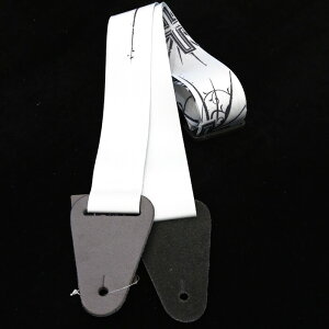 RENEGADE ���l�Q�[�h �M�^�[�X�g���b�v Poly Webbing Crosses Black on Silver �z�� �|��