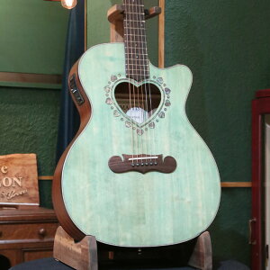 �y�X�g���b�v�v���[���g�z Zemaitis �[�}�C�e�B�X �A�R�[�X�e�B�b�N�M�^�[ CAF-90HCW, Forest Green Abalone �G���A�R �J�b�^�E�F�C �I�[�P�X�g���T�C�Y �n�[�g