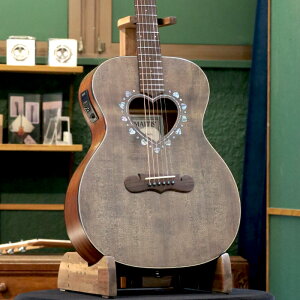 �Z�[�� Zemaitis �[�}�C�e�B�X �A�R�[�X�e�B�b�N�M�^�[ CAF-90H, Denim Black Abalone �G���A�R �I�[�P�X�g���T�C�Y �n�[�g