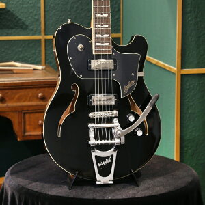 T}[Z[ Baum Guitars oEEM^[Y GLM^[ Leaper Tone with Tremolo, Pure Black [p[Eg[ ubN  Z~zE{fB