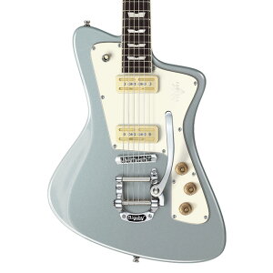 {Z[ Baum Guitars oEEM^[Y GLM^[ Wingman with Tremolo, Skyline Blue EBO} zCg  ό`M^[ Bigsby