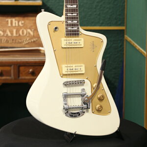 Baum Guitars oEEM^[Y GLM^[ Wingman with Tremolo, Vintage White EBO} zCg  ό`M^[ Bigsby