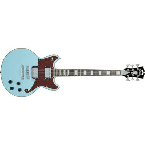 本数限定セール D'Angelico ディアンジェリコ エレキギター Premier Brighton Sky Blue ブライトン スカイブルー 青 ギグバッグ付き