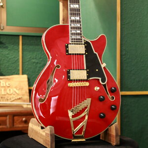【アウトレットセール】ストラッププレゼントキャンペーン D'Angelico ディアンジェリコ エレキギター セミアコ Excel SS Trans Cherry ホロウボディ