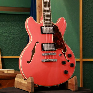 AEgbgZ[ D'Angelico fBAWFR GLM^[ Z~AR Premier Mini DC Fiesta Red zE{fB nobJ[