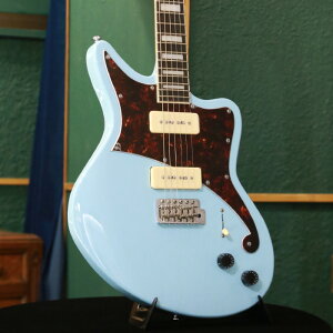 yAEgbgZ[z D'Angelico fBAWFR GLM^[ Premier Bedford Sky Blue xbhtH[h XJCu[  nobJ[ ZbglbN