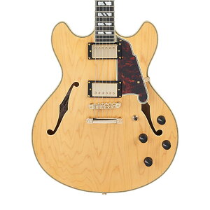 y{Z[z D'Angelico fBAWFR GLM^[ Z~AR Deluxe DC, Satin Honey Tenj[ zE{fB nobJ[