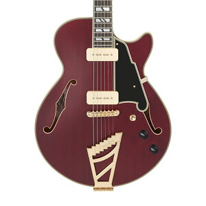 y{Z[z D'Angelico fBAWFR Z~AR[XeBbN M^[ Deluxe SS P-90 Satin Trans Wine zE{fB 