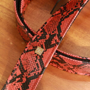 Get'm Get'm Electric Snake 2" Guitar Strap Red Snake QbgQbg M^[Xgbv bh  Xl[N ֕