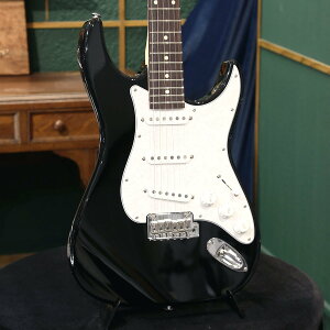 Greco グレコ エレキギター WS-ADV-G, Black ブラック STタイプ 3シングル ギグバッグ付き