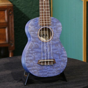 Ohana Ukuleles SK-15W Laminate Series Colored Soprano Blue IniEN \vm EN u[  P[Xt