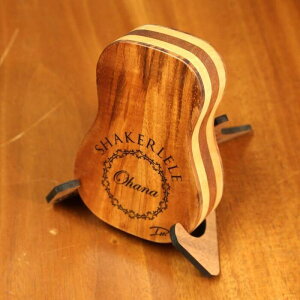 Ohana Ukuleles �I�n�i�E�N���� �V�F�C�J�[ �E�N�����^�V�F�C�J�[ �V�F�C�J�[���� Shakerlele, Koa �n���C�A���E�R�A �X�^���h�t �|�[�`�t��
