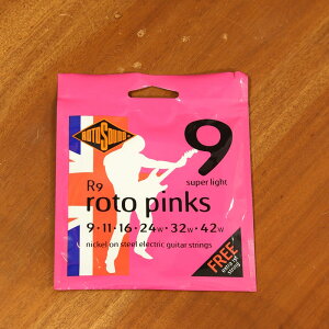 Rotosound gTEh GLM^[ R9 (.009-.042) gX Rotos Super Light Nickel on Steel, M^[