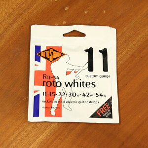 Rotosound ロトサウンド エレキギター弦 R11-54 (.011-.054) ロトス Rotos Custom Nickel on Steel, R11-54 (.011-.054) ギター弦
