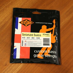 Rotosound ���g�T�E���h �A�R�[�X�e�B�b�N�E�x�[�X�� RS44LC (.040-.100) �u�����Y�x�[�X44 Bronze Bass 44 Medium Phosphor Bronze Roundwound,4���p