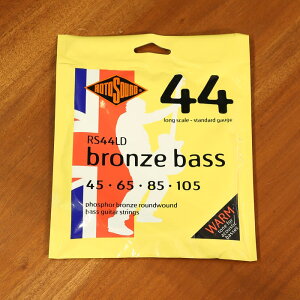 Rotosound ���g�T�E���h �A�R�[�X�e�B�b�N�E�x�[�X�� RS44LD (.045-.105) �u�����Y�x�[�X44 Bronze Bass 44 Standard Phosphor Bronze Roundwound, 4���p