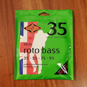 Rotosound ���g�T�E���h �x�[�X�� RB35 (.035-.095) ���g�x�[�X Roto Bass Medium Light Nickel on Steel Roundwound 4���p
