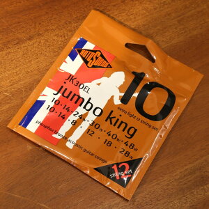Rotosound gTEh AR[XeBbN 12M^[p JK30EL (.010-.048) Jumbo King Extra Light 12-Strings Set Phosphor Bronze uY M^[