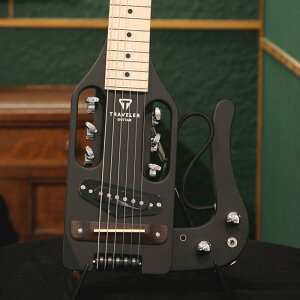 yAEgbgizTraveler Guitar gx[M^[ Pro-Series Standard, Matte Black y RpNg MOobOt gxM^[