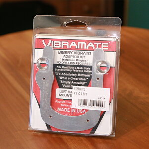 VIBRAMATE V5 Left-handed, Chrome ���B�u�����C�g �r�O�X�r�[ �e�C���s�[�X��p �}�E���g�L�b�g Bigsby �������p ���t�e�B�[