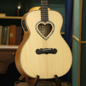 Zemaitis CAG-300HS Natural ゼマイティス アコースティックギター グランド オーディトリアム ナチュラル エレアコ ギグバッグ付 ハート