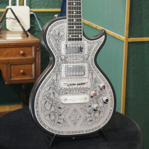 Zemaitis [}CeBX GLM^[ ^tg MFG-AC-24 Diamond&Z Black MetalFront  24tbg 2H