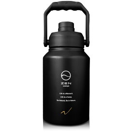 ZEN Camps アイスジャグ アイスコンテナ 保冷 保温 キャンプ アウトドア 真空断熱構造 1.9L 3.8L 口広