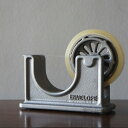Tape Dispenser / テープディスペンサー PUEBCO / プエブコ シルバー 鉄 鋳鉄 アイアン テープ 什器 ショップ セロハ…