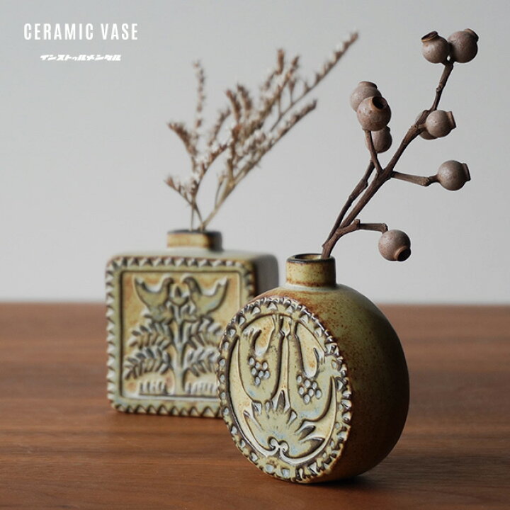 楽天市場】CERAMIC VASE / セラミック ベース instrumental インス 