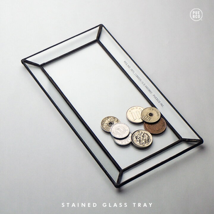 楽天市場】PUEBCO プエブコSTAINED GLASS TRAY / ステンドグラス 