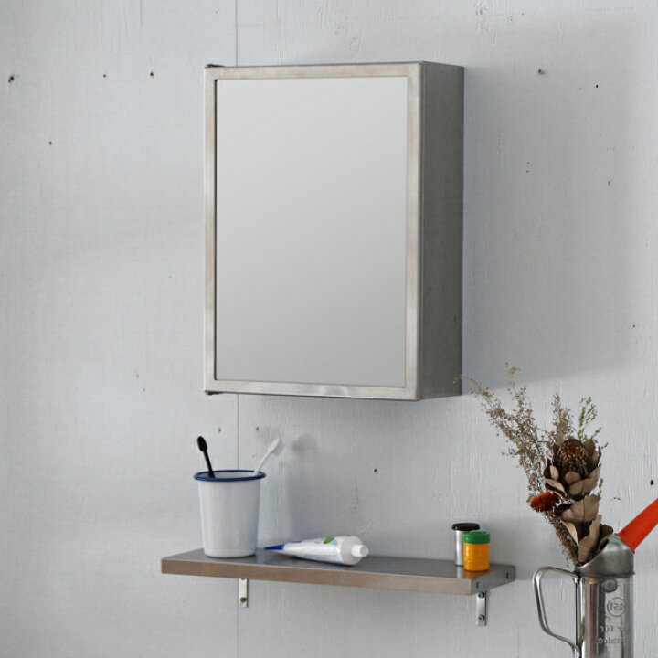 贈り物 ANAheim Medicine Large アナハイム メディシン キャビネット ラージ ミラー ステンレス