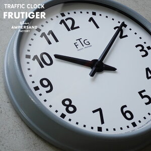 TRAFFIC CLOCK (Frutiger) gtBbN NbNAMPERSAND FACTORY ApTh t@Ng[ Ǌ|v ` fUC GA|[g W v NbN  GR~[ AMP-C061