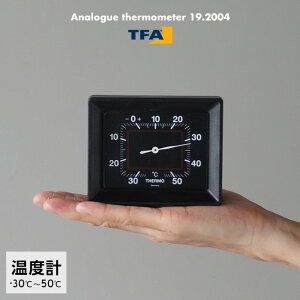 xv TFA Dostmann Analogue thermometer (19.2004) / TFAhXg} AiOT[[^[ ^ xv H8.1cm× W10cm x D3.8cm 64g hCc tsukuda & co ϊ