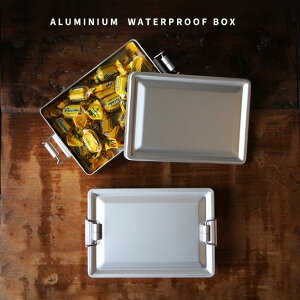 ALUMINIUM WATERPROOF BOX A~jE EH[^[v[t 13cm×9.5cm×3cm H p[c  ٓ XeB  AEghA Lv A~jE ` {bNX ٓ CMXR t