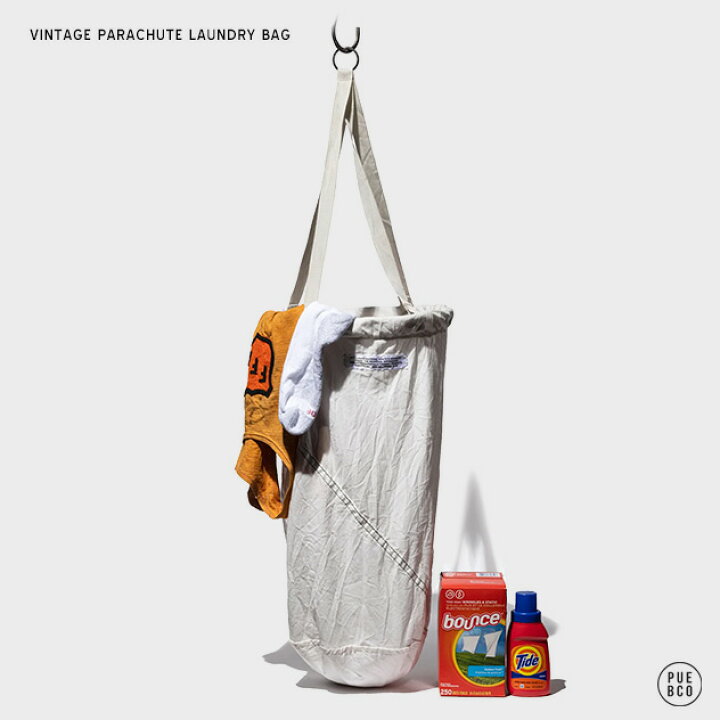楽天市場】VINTAGE PARACHUTE LAUNDRY BAG / ビンテージ パラシュート 