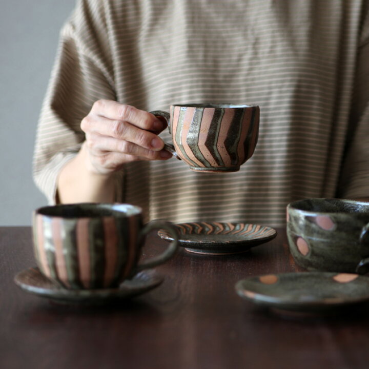 楽天市場】FOLK ART Cup&Saucer フォーク アート カップ アンド  