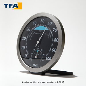 TFA Dostmann / Analogue thermo-hygrometer 45.2043 TFAhXg} AiO T[nCO[^[ xv RtH[g[^[ vʊ xv xv a12cm hCc Ǌ| tsukuda ϊ