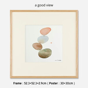 RHYTHMiYjt[50{z}bgt ^WTg~ / Satomi Tanji a good view ( AObhr[ ) t[52.3×52.3×2.9cm ( |X^[ 30×30cm ) A[g|X^[ A[gt[ z G IuWF