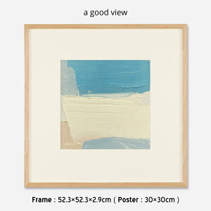 STROKE ORDERiXg[NI[_[j t[50{z}bgt M^ / Kishin a good view ( AObhr[ ) t[52.3×52.3×2.9cm ( |X^[ 30×30cm ) A[g|X^[ A[gt[ z G IuW