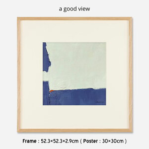 BETWEENirgEB[j t[50{z}bgt M^ / Kishin a good view ( AObhr[ ) t[52.3×52.3×2.9cm ( |X^[ 30×30cm ) A[g|X^[ A[gt[ z G IuWF