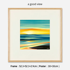 ω1700 t[50{z}bgt J / Masanao Taniguchi a good view ( AObhr[ ) t[52.3×52.3×2.9cm ( |X^[ 30×30cm ) A[g|X^[ A[gt[ z G IuWF