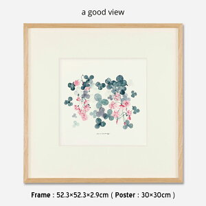 OXALISiILUXjt[50{z}bgt Ayano Ichiyanagi a good view ( AObhr[ ) t[52.3×52.3×2.9cm ( |X^[ 30×30cm ) A[g|X^[ A[gt[ z G IuWF