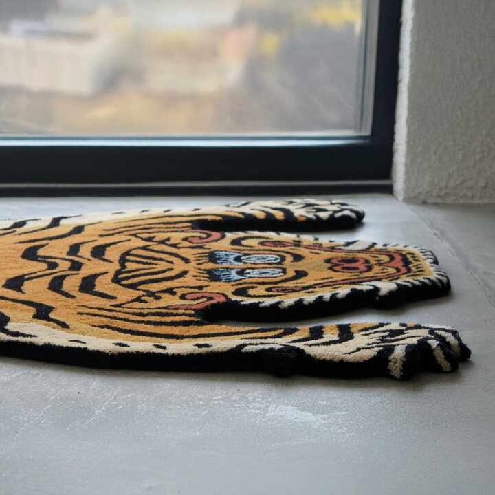 楽天市場】Tibetan Tiger Rug / チベタンタイガーラグラグ 絨毯 
